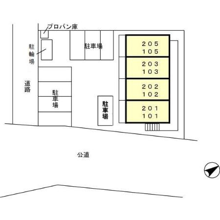 グリーンの区画図