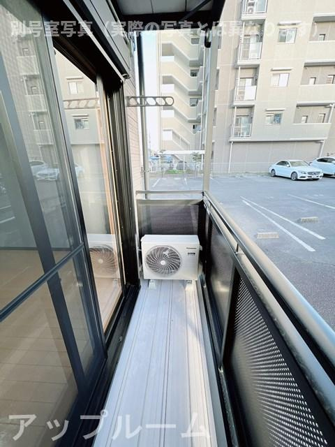 サン・friendsのむらのバルコニー