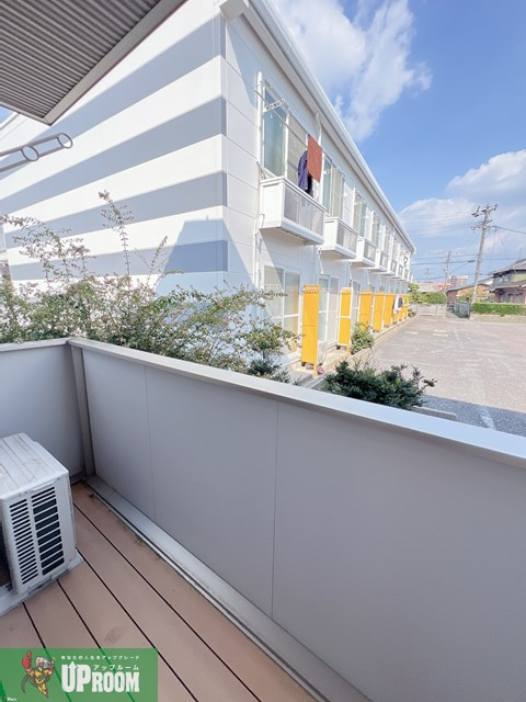 アロームライトのバルコニー