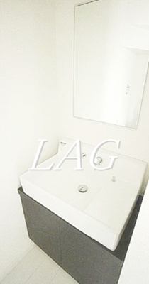 【洗面所】 | アーベインテラス東が丘 | 独立洗面台です。