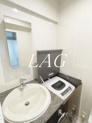 【洗面所】 | ＦＬレジデンス芝公館 | 洗面台です。