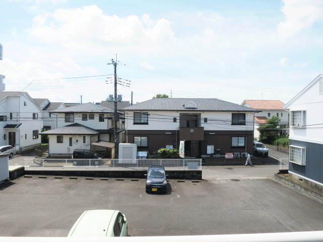 ３DK：稲荷前トゥインクル吉田C棟の展望|内階段なので、雨の日や冬も安心です