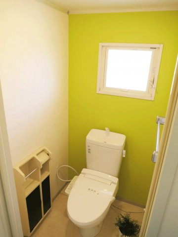 ３DK：稲荷前トゥインクル吉田C棟のトイレ|清潔感のあるトイレです