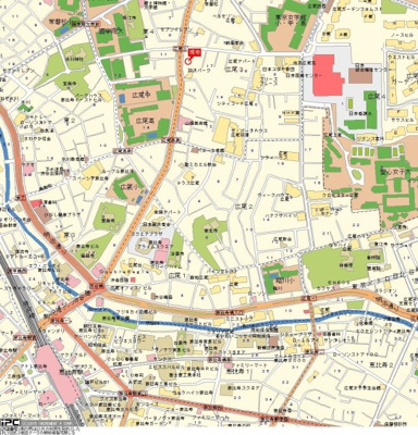 【地図】 | イトーピア広尾ヒルズクローチェ