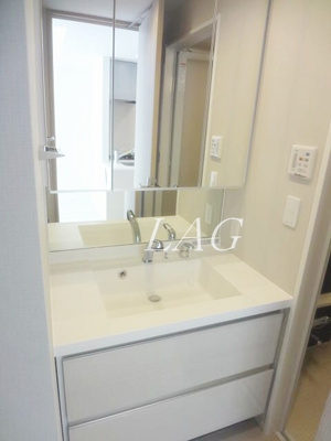 【洗面所】 | サンウッド東日本橋フラッツ | 洗面台です。