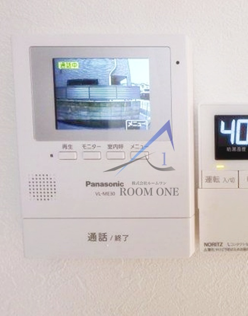 ヴィエント井草のセキュリティ|モニター付きインターホンです。