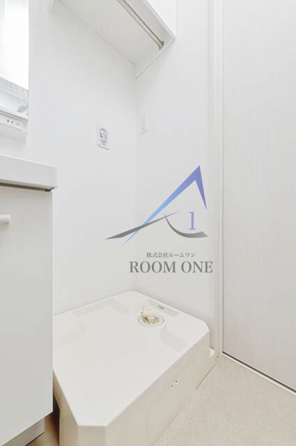 Ｔ’ｓＣＯＵＲＴの設備|洗濯機置き場です。