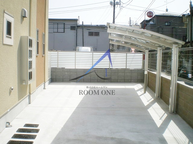 グリーンフォレストⅡのその他共用部分|駐輪スペースです。