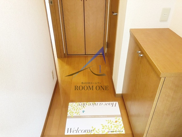 グリーンフォレストⅡの玄関|玄関です。