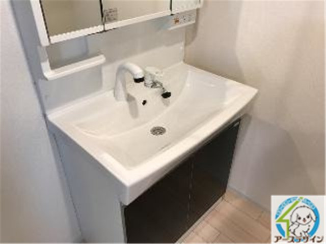 エクセルコートⅠの洗面所|パース写真