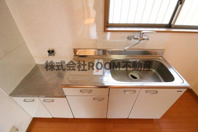 ハピネスビレッジのキッチン|きれいなキッチンです
