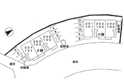 【区画図】 | サンリットガーデンハウスN | ☆神戸市垂水区　サンリットガーデンハウスN☆