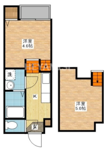 ヴィオラ扇町WESTの間取り