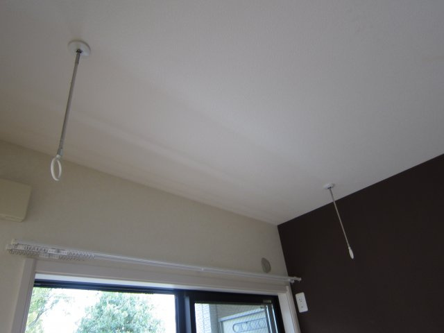 １LDK　コスタ・デル・ソル：天久保３丁目　筑波大学大学会館２００ｍの内装|室内物干し付いてます