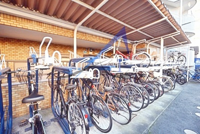 ライオンズマンションときわ台第２のその他共用部分|駐輪場です。