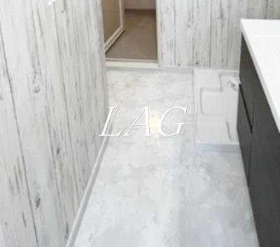 【設備】 | 目黒マンション | 室内洗濯機置き場です。