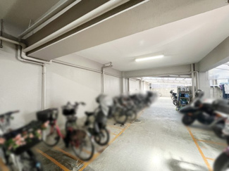 【駐輪場】 | 上馬マンション | 敷地内駐輪場・バイク置き場