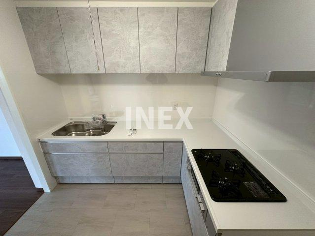 横浜市神奈川区高島台の賃貸マンションのキッチン