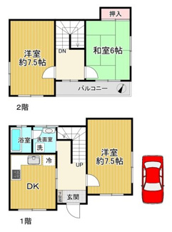 【間取り】 | 八王子市川口町戸建