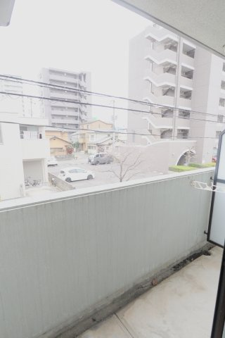 ラポール祇園のバルコニー