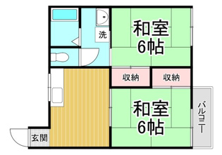 アネックス甲子園三番町の間取り