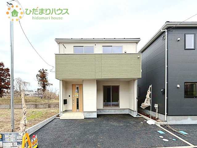 【外観】 | 取手市新町第13　新築戸建　1号棟 | 白を基調とした明るい印象を受ける外観です！