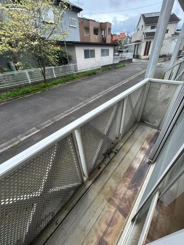 ヴィラシェリーのバルコニー