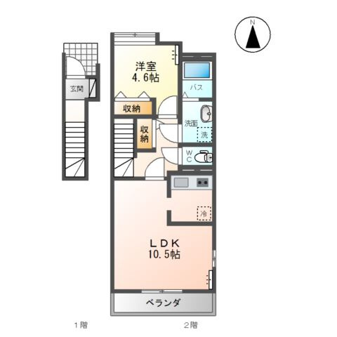 【間取り】 | トラッドハウス愛宕
