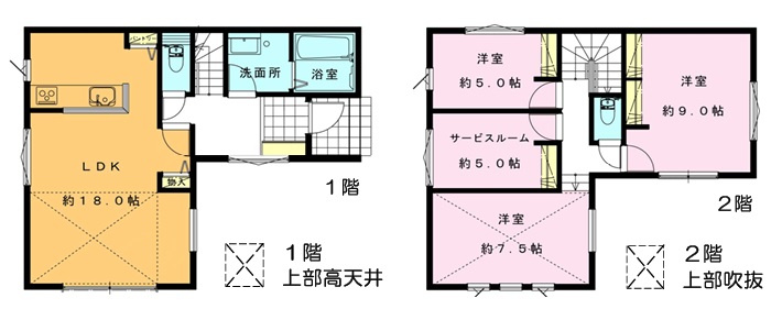 ◎高座郡寒川町小谷1丁目　新築戸建　C号棟の間取り|3LDK+S☆