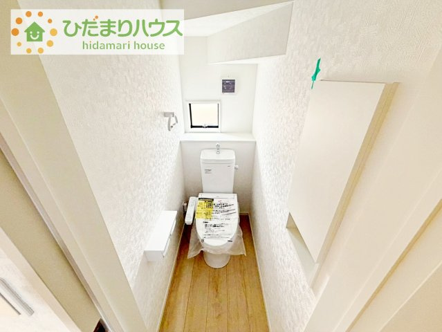 【トイレ】 | 取手市新町第13　新築戸建　2号棟 | トイレは1F、2F共に完備！取り合いになることがありませんね(^^)/