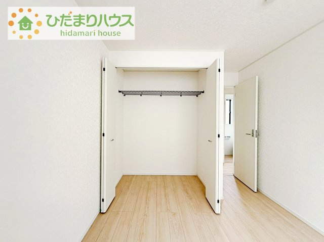 【収納】 | 取手市新町第13　新築戸建　2号棟 | 全室にクローゼットが付いていて、お部屋の住空間もスッキリ広々使えそうです(^^)