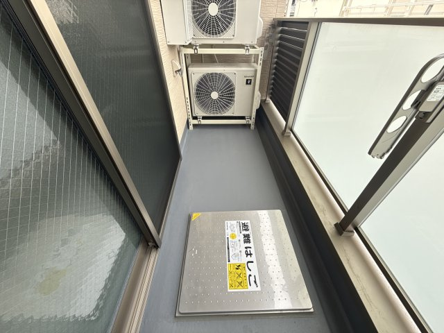 Habitasion京口のバルコニー