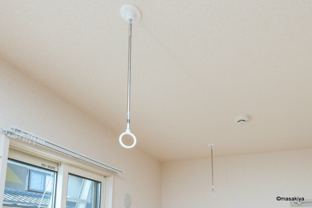 プリエの設備|室内物干し