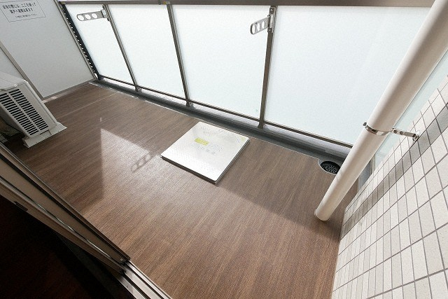 大阪市港区波除５丁目の賃貸マンションのバルコニー