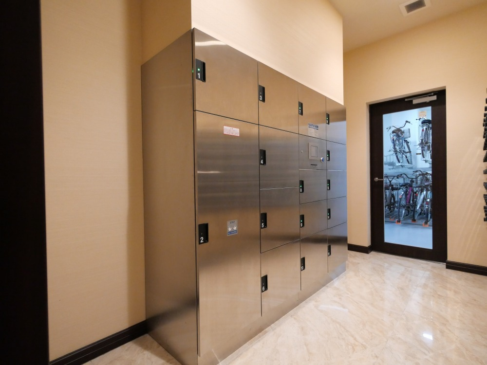 大阪市港区波除５丁目の賃貸マンションのセキュリティ