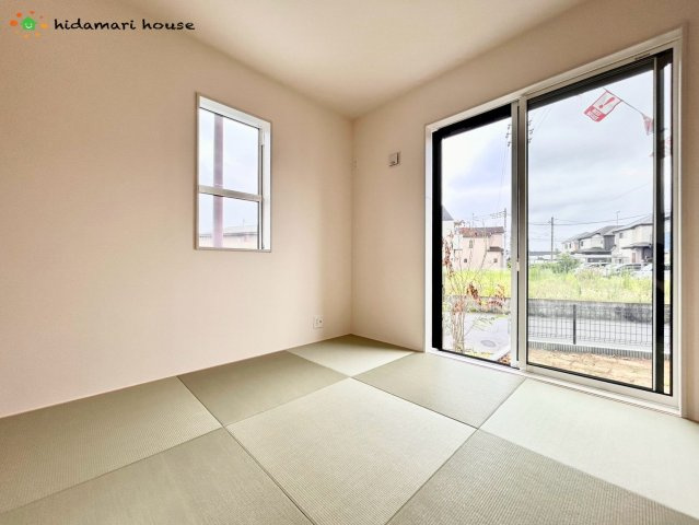 桶川市末広3丁目5期　新築戸建　ブルーミングガーデン01の和室|1階和室：4.5帖