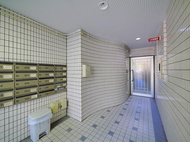 シティパレスあやめ池Ｐ８のエントランス|エントランスです