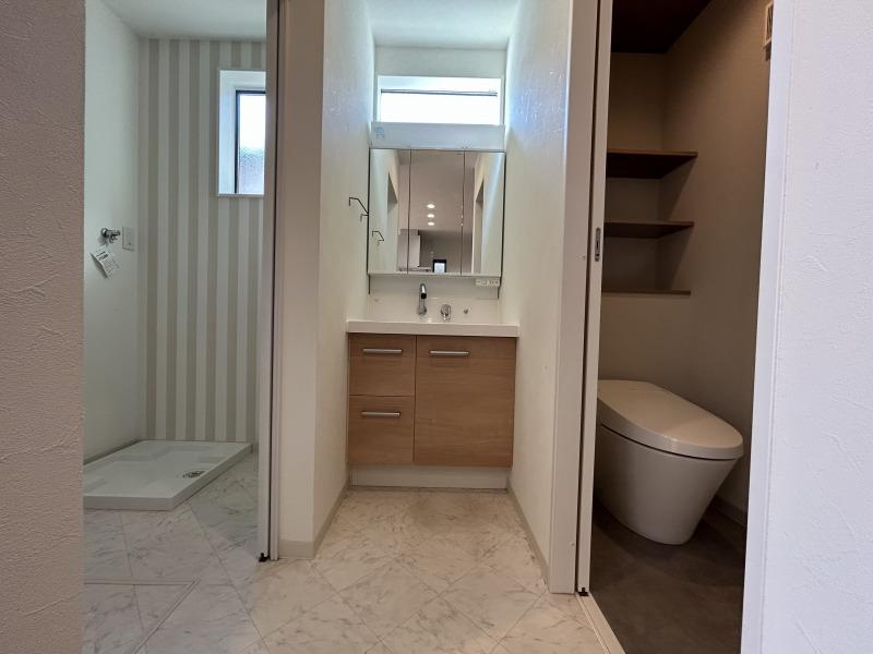 一宮しなね　中古戸建　（築浅物件）の独立洗面台