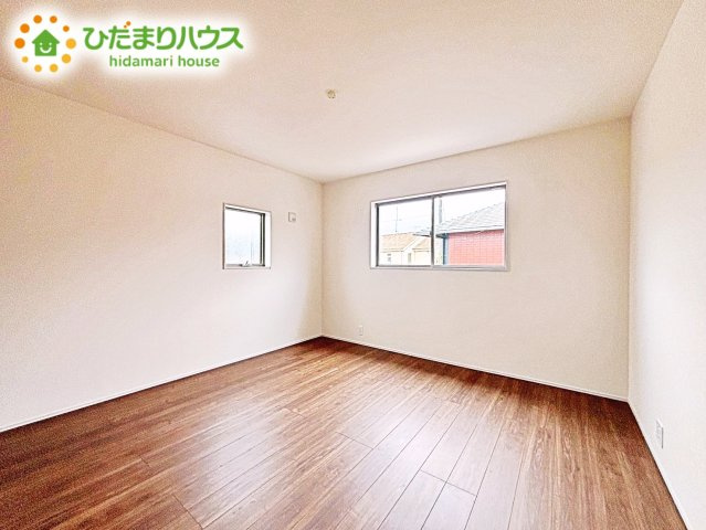 【寝室】 | 笠間市吉岡第1　新築戸建 | ベッドを置いても余裕の広さがあります。パソコンや趣味のスペースなどインテリアを考えるのも楽しみですね！