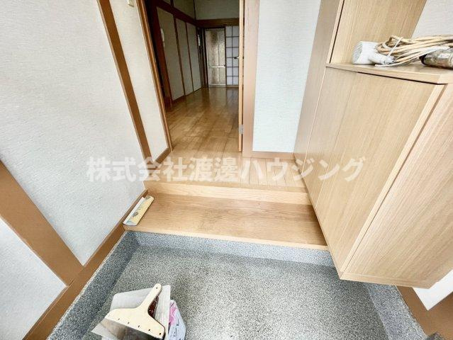 丸川貸家（西側）の玄関