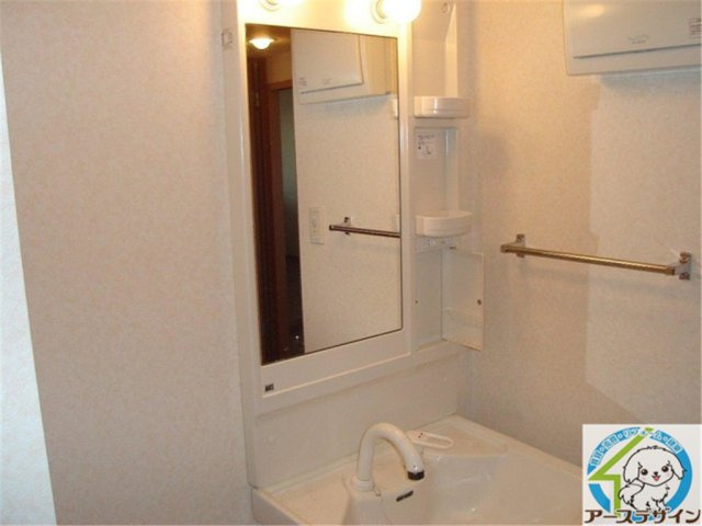 ボンヌール　ナガタの洗面所|パース写真