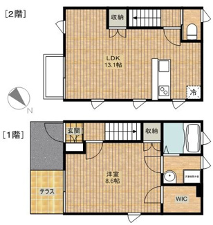 【間取り】 | カーサベルデ
