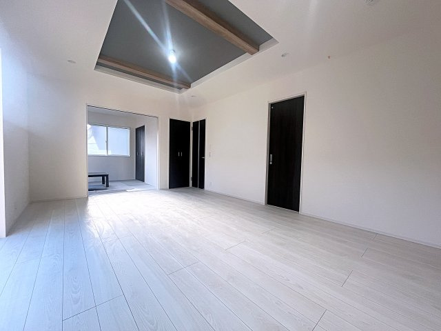 新築戸建・新築建売　福島市南沢又下並松　北沢又小・信陵中の居間・リビング