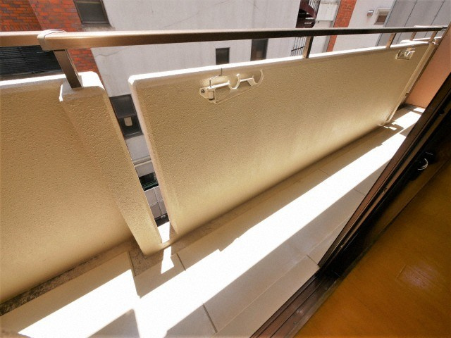 大阪市淀川区西宮原２丁目の賃貸マンションのバルコニー