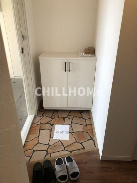 プレステージ Bの玄関|当社、チルホームのHPもご覧ください(^^)/物件情報多数♪