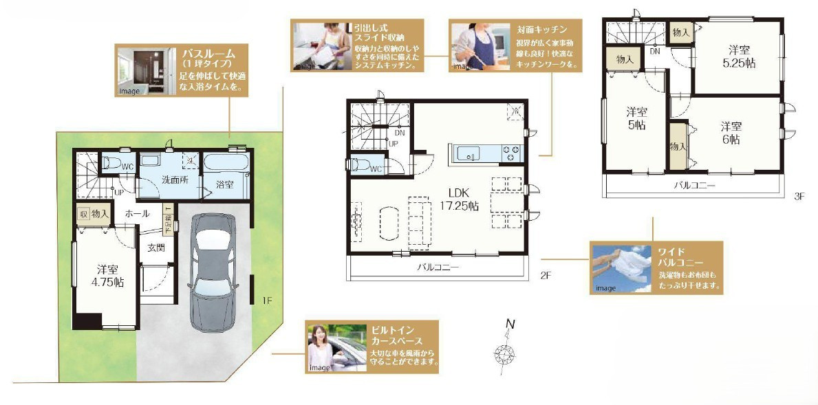 越谷市恩間　新築戸建