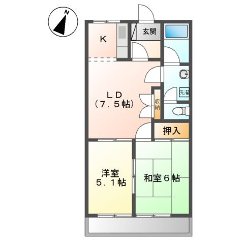 コンフォースＭの間取り