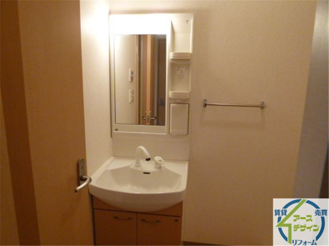 サンハイツⅡの独立洗面台|パース写真