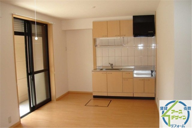 サンハイツⅡの居間・リビング|パース写真