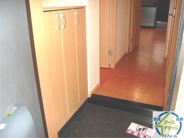 サンハイツⅡの玄関|パース写真